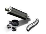 DELKEVIC Honda CB500F (13/18) Slip-on Exhaust Stubby 14" Carbon