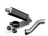 DELKEVIC Honda VFR1200F Interceptor Slip-on Exhaust Stubby 14" Carbon