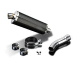 DELKEVIC BMW F800R (09/16) Slip-on Exhaust Stubby 14" Carbon