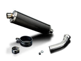 DELKEVIC BMW K1200S Slip-on Exhaust Stubby 18" Carbon