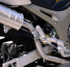 GPR Yamaha TDM900 Dual Slip-on Exhaust "Satinox" (EU homologated)