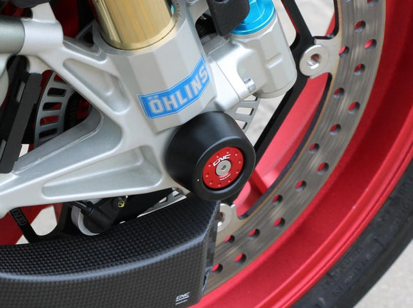 TP420 - CNC RACING Ducati / Aprilia Front Wheel Sliders
