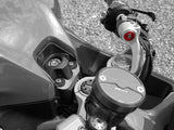 TT323 - CNC RACING Ducati Handlebar Tubes Caps