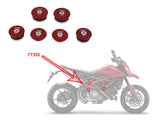 TT355 - CNC RACING Ducati Hypermotard 950 Frame Plugs