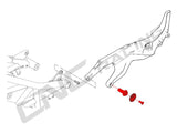 TT539 - CNC RACING Ducati XDiavel Rear Frame Plugs