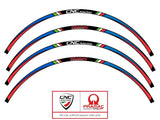 CNC RACING Wheel Stripes kit (17'', Pramac Racing Limited Edition)