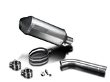 DELKEVIC BMW F750GS / F850GS Slip-on Exhaust 10" X-Oval Titanium