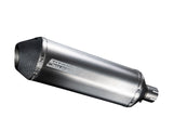 DELKEVIC Honda NC700 / NC750 (12/19) Slip-on Exhaust 13.5" X-Oval Titanium