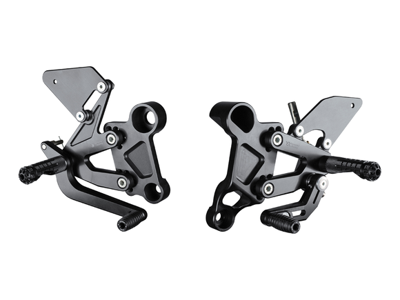 Y008 - BONAMICI RACING Yamaha FZ-09 / MT-09 / Tracer 900 / XSR900 (14/20) Adjustable Rearset – Accessories in the 2WheelsHero Motorcycle Aftermarket Accessories and Parts Online Shop
