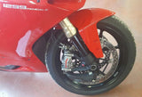 ZA701 - CNC RACING Ducati Panigale V2 Carbon Front Brake Cooling System "GP Ducts"