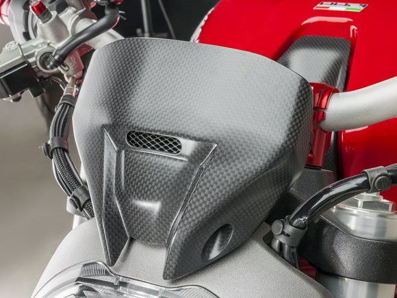 ZA968 - CNC RACING Ducati Monster 1200/821 Carbon Headlight Fairing