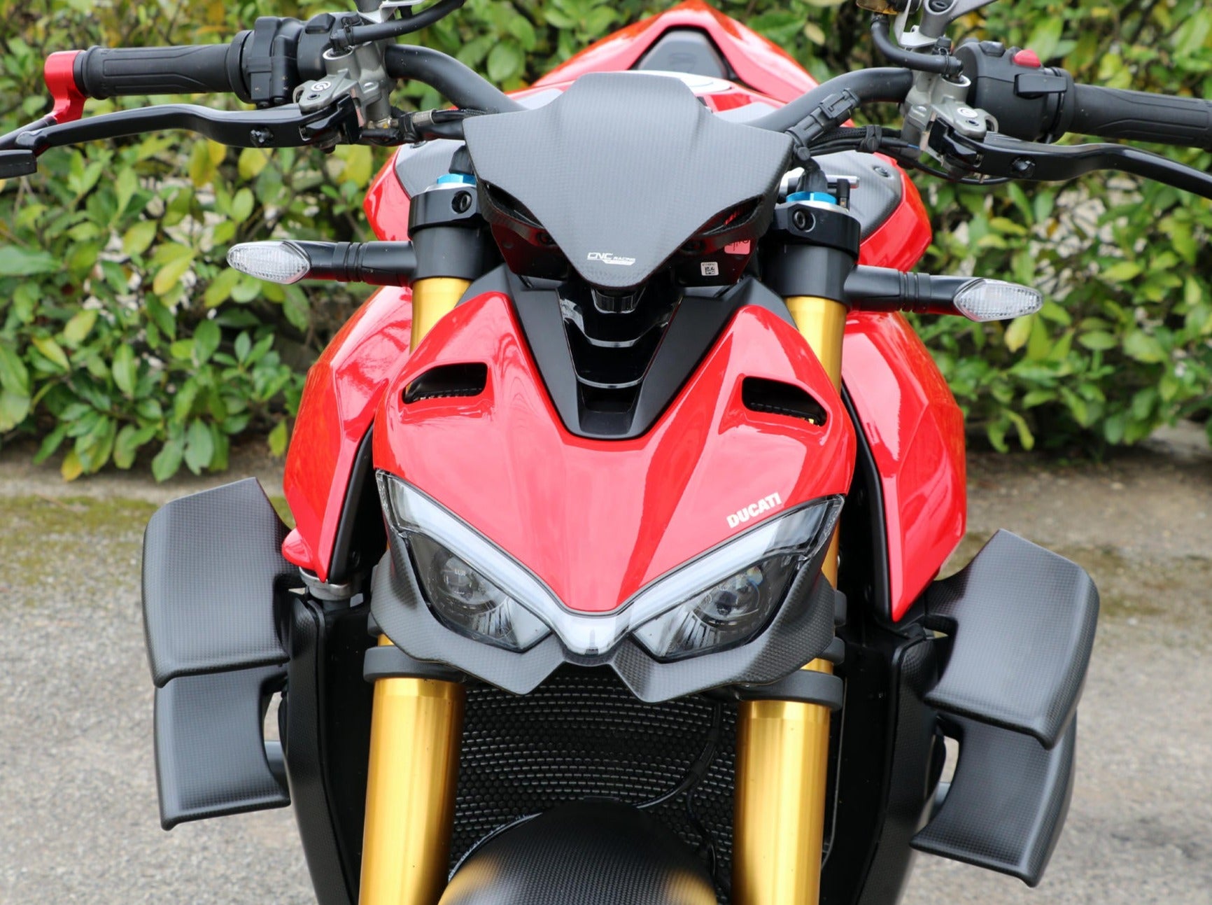 CNC RACING Ducati Streetfighter V4 / V2 Carbon Headlight Fairing