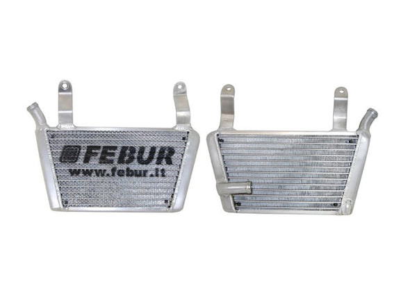 FEBUR KTM 390 RC Additional Racing Water Radiator (With silicon hoses)