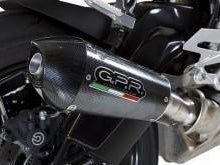 GPR Ducati Hypermotard 821 Slip-on Exhaust "GPE Anniversary Poppy"
