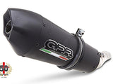 GPR Kawasaki ER-6 (05/11) Slip-on Exhaust "GPE Anniversary Black Titanium" (EU homologated)