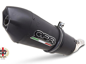 GPR Kawasaki Z1000 (10/14) Dual Slip-on Exhaust "GPE Anniversary Black Titanium" (EU homologated)