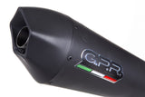 GPR KTM 790 Adventure / R (19/21) Slip-on Exhaust "GP Evo 4 Black Titanium" (EU homologated)