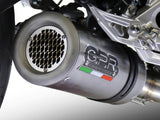 GPR Ducati Monster 1100 Dual Slip-on Exhaust "M3 Titanium Natural" (EU homologated)