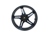 BST Honda CBR1000RR (08/19) Carbon Wheel "Rapid TEK" (conventional rear, 5 slanted spokes, black hubs)
