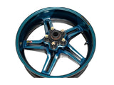 BST Ducati Monster 821 Carbon Wheel "Rapid TEK" (offset rear, 5 slanted spokes, black hubs)