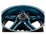BST MV Agusta Brutale 1078 / 990R (10/11) Carbon Wheel "Rapid TEK" (offset rear, 5 slanted spokes, black hubs)