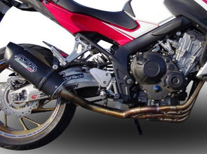 GPR Honda CBR650F Full Exhaust System "Furore Nero" (EU homologated)