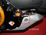 CCDV01R - DUCABIKE Ducati Multistrada 1200 (10/17) Support Tag