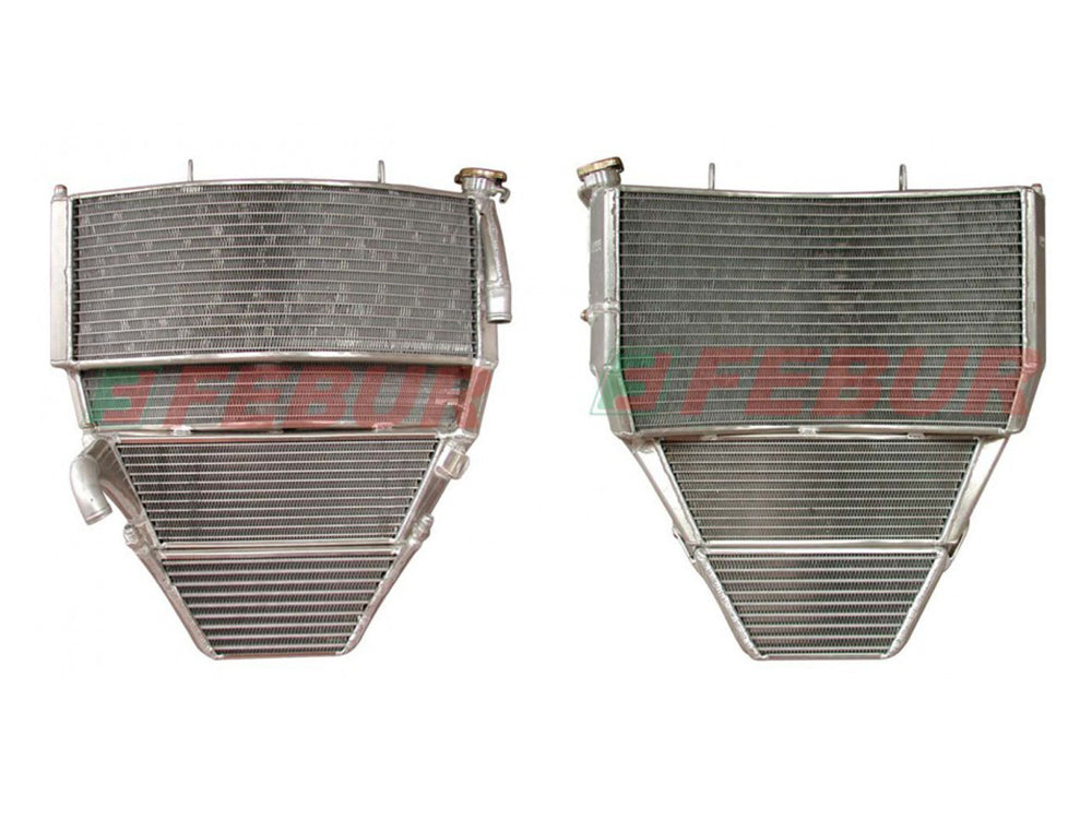 FEBUR Suzuki GSX-R1000 (03/04) Complete Racing Water and Oil Radiator ...