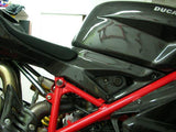 CARBONVANI Ducati Superbike 1098 / 1198 / 848 Carbon Fuel Tank Side Panels