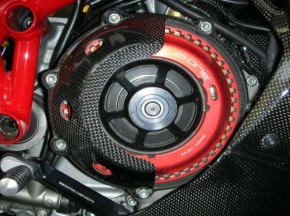 CARBONVANI Ducati Streetfighter 1098 / 848 Carbon Clear Clutch Cover (racing)