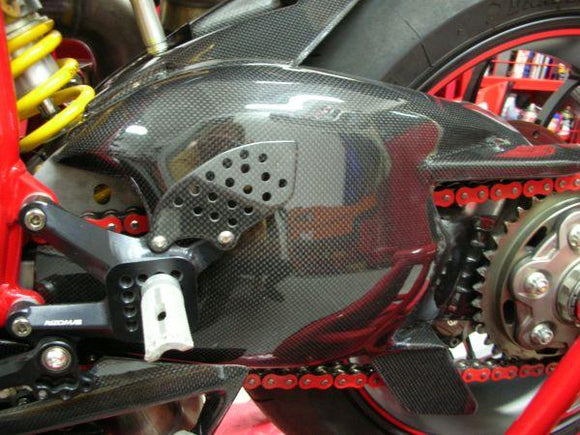 CARBONVANI Ducati Superbike 1098 / 1198 / 848 Carbon Swingarm Guard