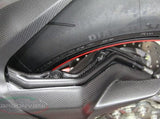 CARBONVANI Ducati Streetfighter V2 (2020+) Carbon Swingarm Wire Protection Cover
