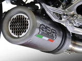 GPR Ducati Monster 796 Dual Slip-on Exhaust "M3 Titanium Natural" (EU homologated)