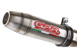 GPR Suzuki GSF1200 Bandit (01/06) Slip-on Exhaust "Deeptone Inox" (EU homologated)