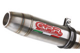 GPR Yamaha XSR700 Full Exhaust System "Deeptone Inox" (racing)