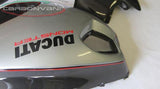 CARBONVANI Ducati Monster 696/796/1100 Carbon Side Tank Panels Kit "Silver"