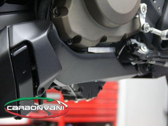 CARBONVANI Ducati Monster 1200 (2017+) Carbon Engine Panel (lower; left)