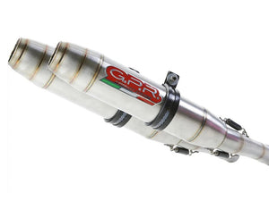 GPR Ducati Monster 796 Full Exhaust System "Deeptone Inox" (EU homologated)