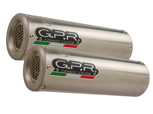 GPR Triumph Speed Triple 1050 (16/17) 3 to 2 Slip-on Exhaust "M3 Inox" (EU homologated)