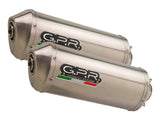 GPR Yamaha XT660Z Ténéré Dual Slip-on Exhaust "Satinox" (EU homologated) – Accessories in the 2WheelsHero Motorcycle Aftermarket Accessories and Parts Online Shop