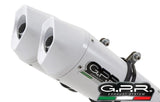 GPR KTM 660 SMC (05/06) Dual Slip-on Exhaust "Albus Ceramic" (EU homologated) – Accessories in the 2WheelsHero Motorcycle Aftermarket Accessories and Parts Online Shop