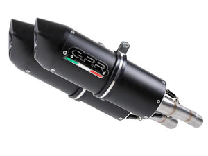 GPR KTM 990 Supermoto Dual Slip-on Exhaust "Furore Nero" (EU homologated)