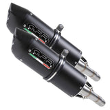 GPR Triumph Speed Triple 1050 (16/17) 3 to 2 Slip-on Exhaust "Furore Evo 4 Nero" (EU homologated)