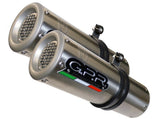GPR Triumph Speed Triple 1050 (11/15) 3 to 2 Slip-on Exhaust "M3 Inox" (EU homologated)