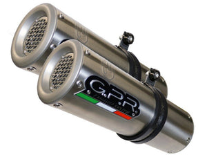GPR Honda CBF1000 (06/09) Dual Slip-on Exhaust "M3 Inox" (EU homologated)