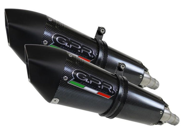 GPR Yamaha XT660R/XT660X Dual Slip-on Exhaust 