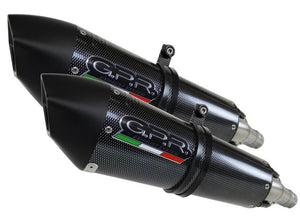 GPR Yamaha YZF-R1 (07/08) Dual Slip-on Exhaust "GPE Anniversary Poppy" (EU homologated)
