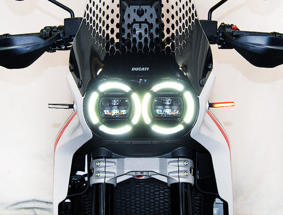 NEW RAGE CYCLES Ducati DesertX (2022+) Front LED Turn Signals