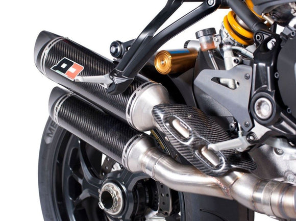 QD EXHAUST Ducati Monster 1200 (17/21) Full Dual Exhaust System 