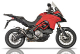 QD EXHAUST Ducati Multistrada 950/1200/1260 Enduro Slip-on Exhaust "Power Gun" (EU homologated)